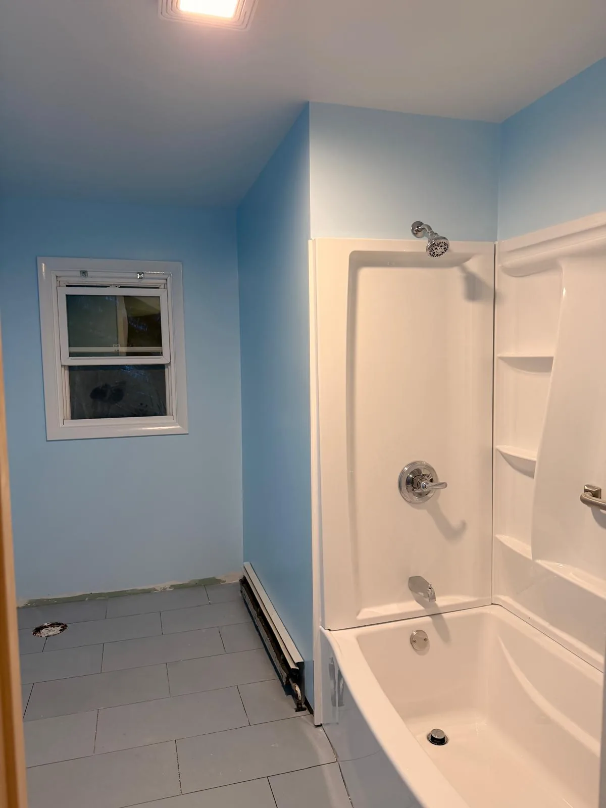 Bathroom after renovation